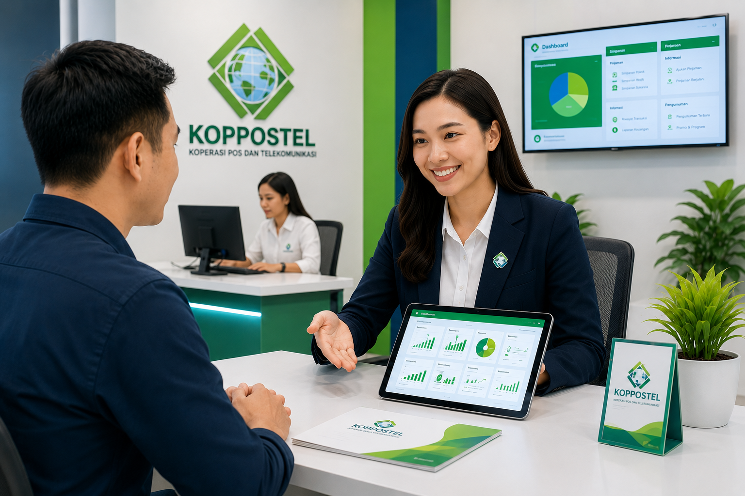 Kemudahan Layanan KOPPOSTEL